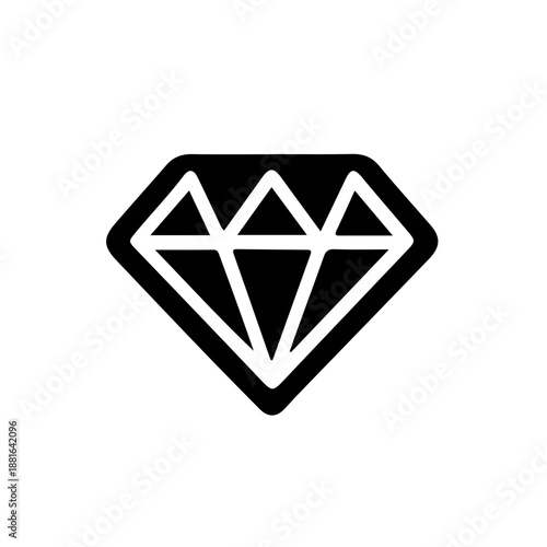 diamond icon vector illustration