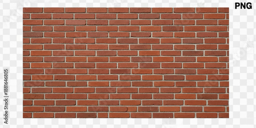 Seamless red brick wall texture background featuring old architectural brickwork and brown cement pattern with copy space for construction material surface wallpaper