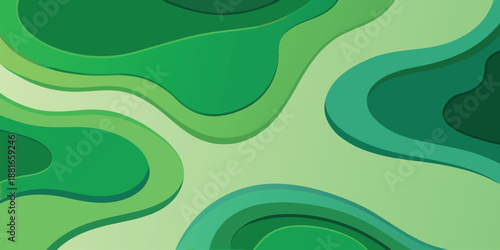  abstract green background design featuring fluid wave patterns and light vector lines to create a motion texture for a modern nature wallpaper 