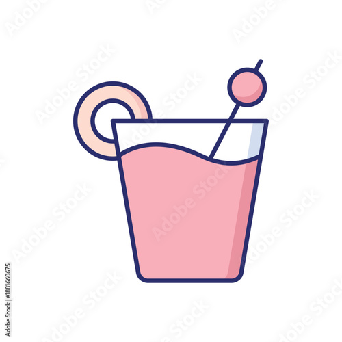 Bloody Mary vector icon