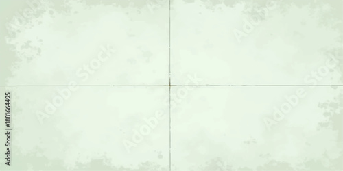 Green grunge textured wall background with aged paper look and copy space