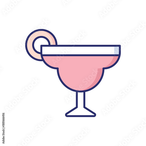 Cosmopolitan  vector icon