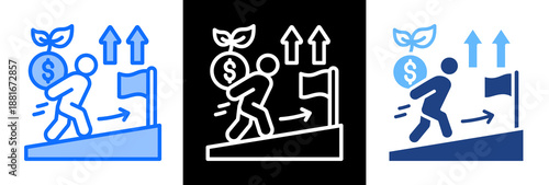 Future Growth triplestyle icon