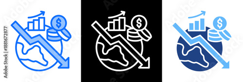 Global Recession triplestyle icon