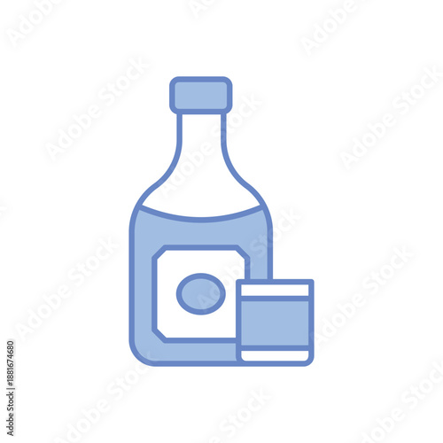 Alcoholic Drink vector icon