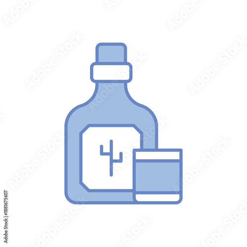 Tequila  vector icon