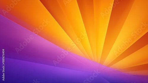 Abstract Background of Vibrant Purple, Orange, and Yellow Tones - Modern Gradient Design