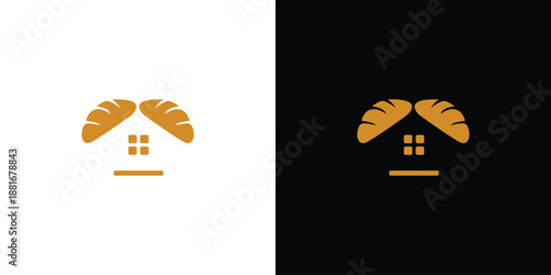 The home bakery logo design is unique and fun