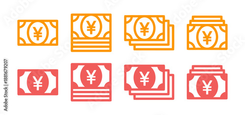 Japanese yen currency money economy wealth symbol