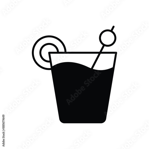 Bloody Mary vector icon