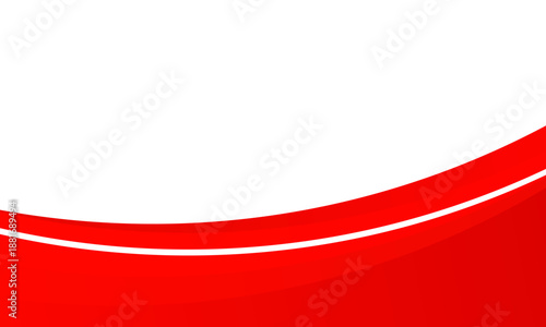 red and white business wave banner background. overlapping vector waves background. vector Eps 10
