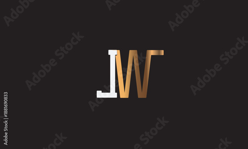 LW, WL , W , L , Abstract Letters Logo Monogram