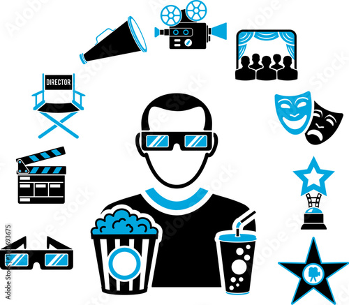 Cinema and Movie concept