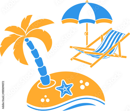 Vacation Time and Tourism Concept