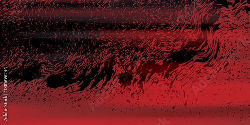 Flash fire background in red and black eps 10.