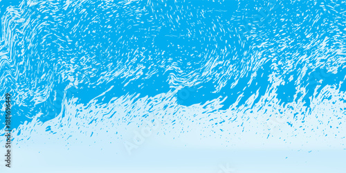 blue watercolor spots on a white background  eps 10.