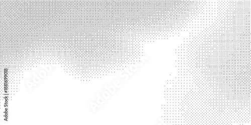 Halftone pattern with gradient texture