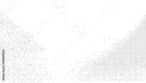 Halftone pattern with gray tones
