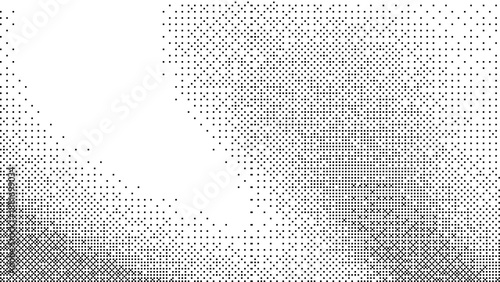 Halftone pattern with gradient effect