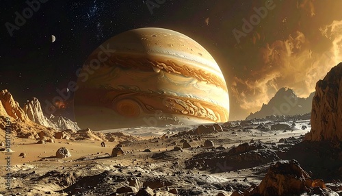 Wallpaper Mural Hight quality Saturn image Torontodigital.ca