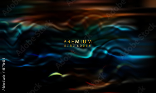Vibrant, blurred abstract background with flowing, multicolor waves. Ideal for premium branding, digital art, banners, and modern design projects needing mood, depth,