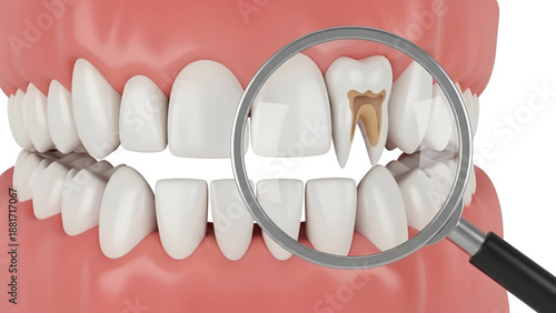 Human Tooth Cross Section – Dental Roots and Nerve Anatomy