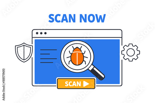 Cybersecurity alert: scan now to detect and remove malware threats