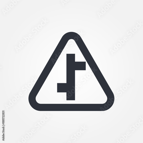 Traffic signs. International road signs isolated on a white background. Priority, warning, prohibition, mandatory, informational, service, and additional signs. Vector illustration. Main signs.