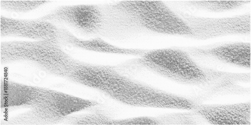 Abstract dune grain, smooth liquid ripples with dense speckle noise, minimalist gritty wave texture backdrop, vector illustration