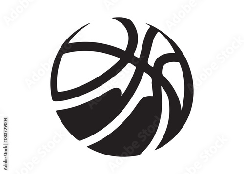 basketball logo silhouette vector, basketball player dunking logo silhouette illustration, sport basketball logo  vector, player dunking logo vector silhouette on white background