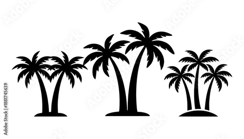 palm with ramadan kareem Icon Vector. islamic ornament icons vector image. mosque lanterns prayer silhouette