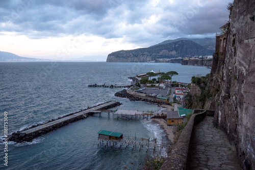 Views from the city of Sorrento, Italy