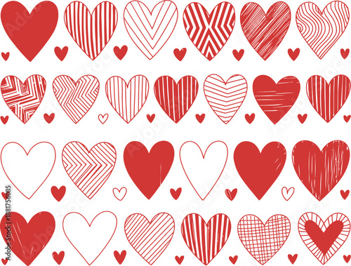 Set of semicircular gauge icons, symbolizing speed, performance, and measurement, with various needle positions