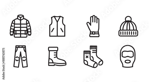 Essential winter clothing items