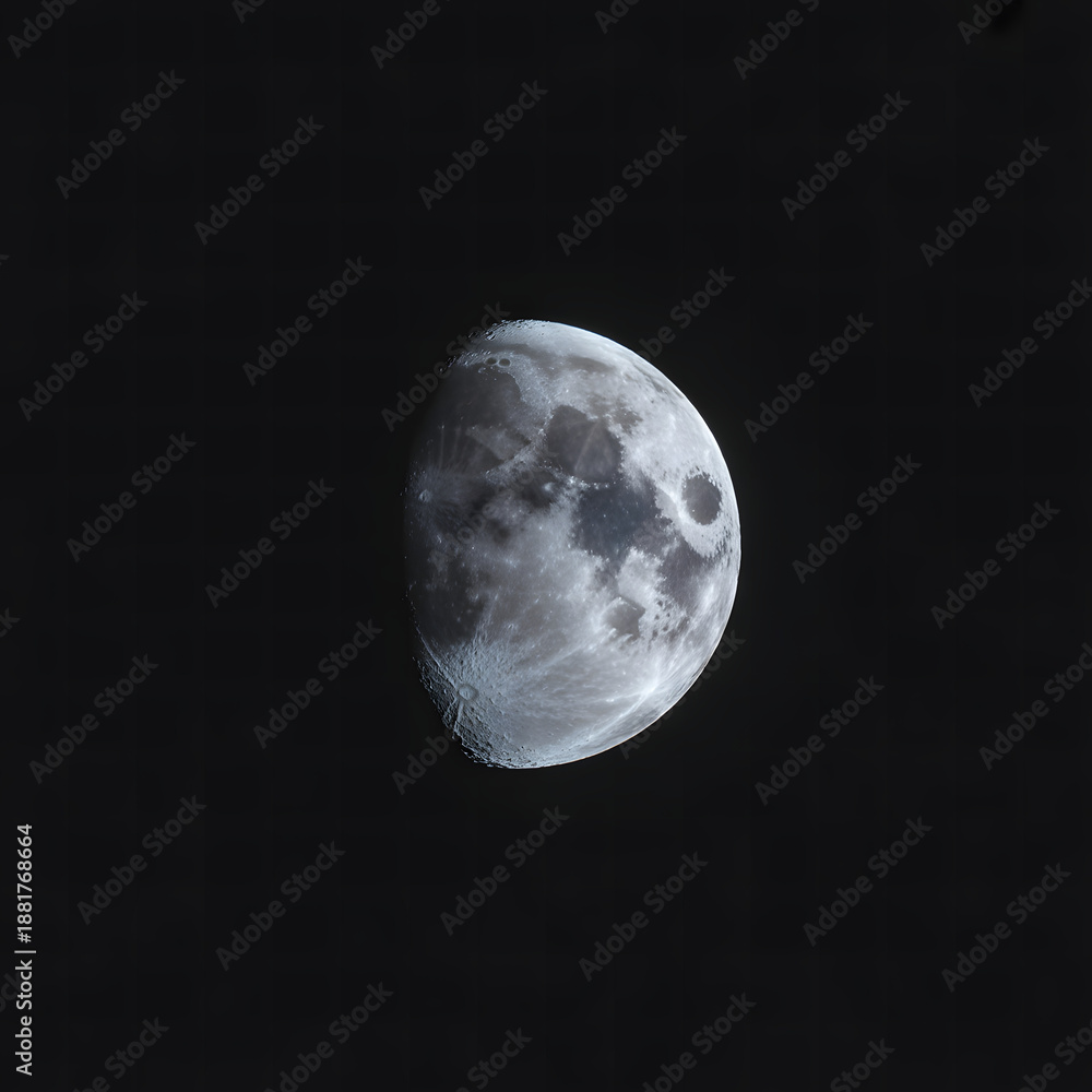 custom made wallpaper toronto digitalBright Full Moon in the Sky on Black Background