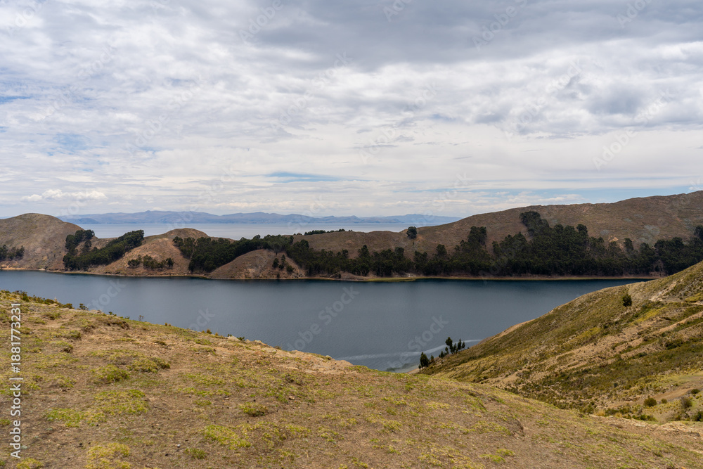 Obraz premium lake titicaca