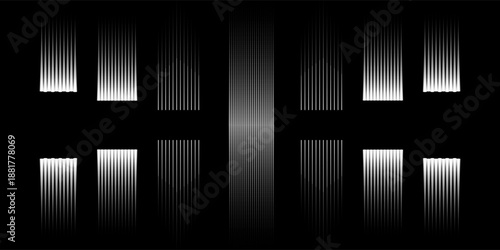 vector of graphical urban cityscape