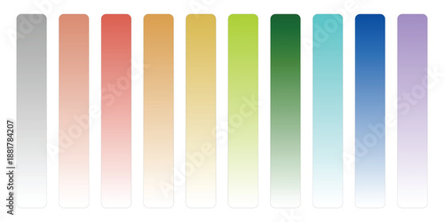 Smooth dissolving gradients with soft color fade transitions for modern design