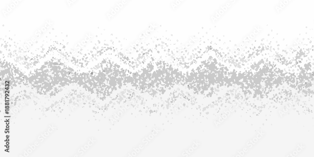 Fototapeta premium Abstract grayscale wave pattern with a textured speckled appearance