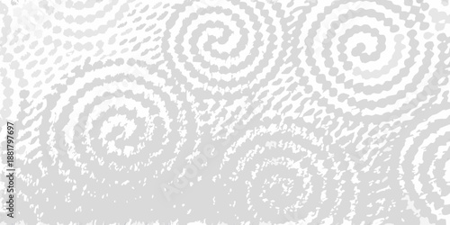 Abstract grayscale background featuring swirling spiral patterns and textured details