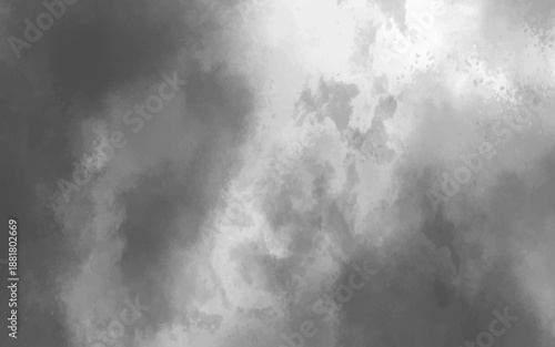 Black and white smoky vector background design. old paper texture.