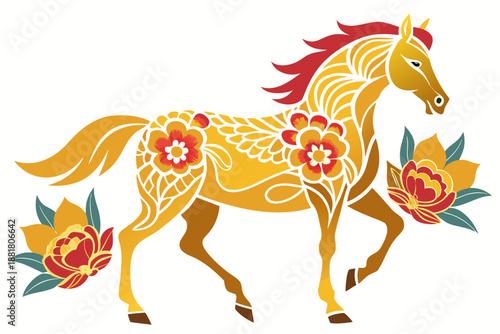 Horse vector illustration