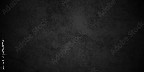 Dark black old wall paper grunge background. black blackboard and chalkboard texture. Dark black concrete wall texture element vintage grunge charcoal paint rough, distress backdrop background.