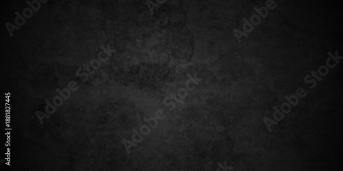 Dark black old wall paper grunge background. black blackboard and chalkboard texture. Dark black concrete wall texture element vintage grunge charcoal paint rough, distress backdrop background.