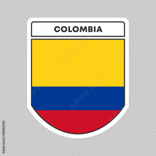 Free Download National flag of Colombia illustration design - GFXLoad