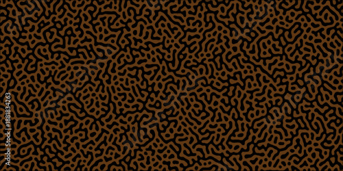 Abstract truing organic wallpaper Turing reaction diffusion monochrome seamless pattern .Monochrome Turing reaction background .Natural seamless line pattern. Linear design with biological shapes