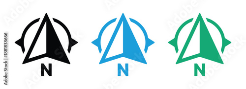 Compass navigation pointer design