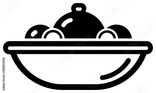 Bowl filled with fruits