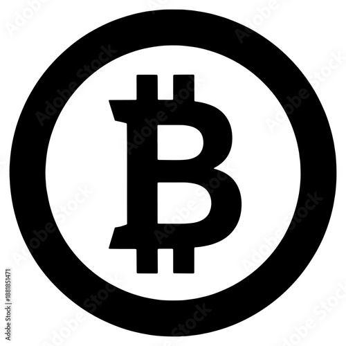 Bitcoin symbol representation