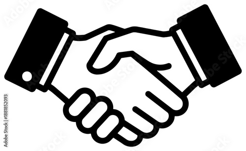 Handshake symbolizing agreement